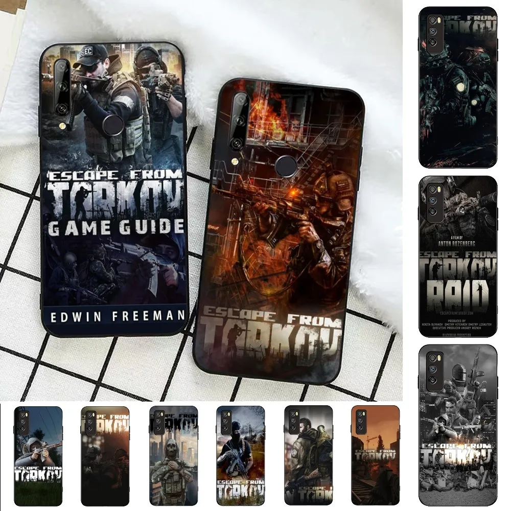 Escape From Tarkov Phone Case For Huawei Honor 10 Lite 9 20 7A 9X 30 50 60 70 Pro Plus Soft Silicone Cover