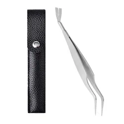 2 In 1 Pet Tick Tweezers Stainless Steel Tick Remover Tools Quick And Safe Removal Of Ticks Of Any Size For Human, Dog, Cat