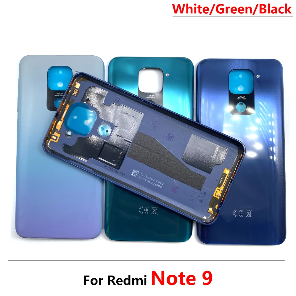 NEW Battery Cover Door Rear Housing Case Back Camera Cover Replacement Parts For Xiaomi Redmi Note 9 / Note 9T / Note 11E