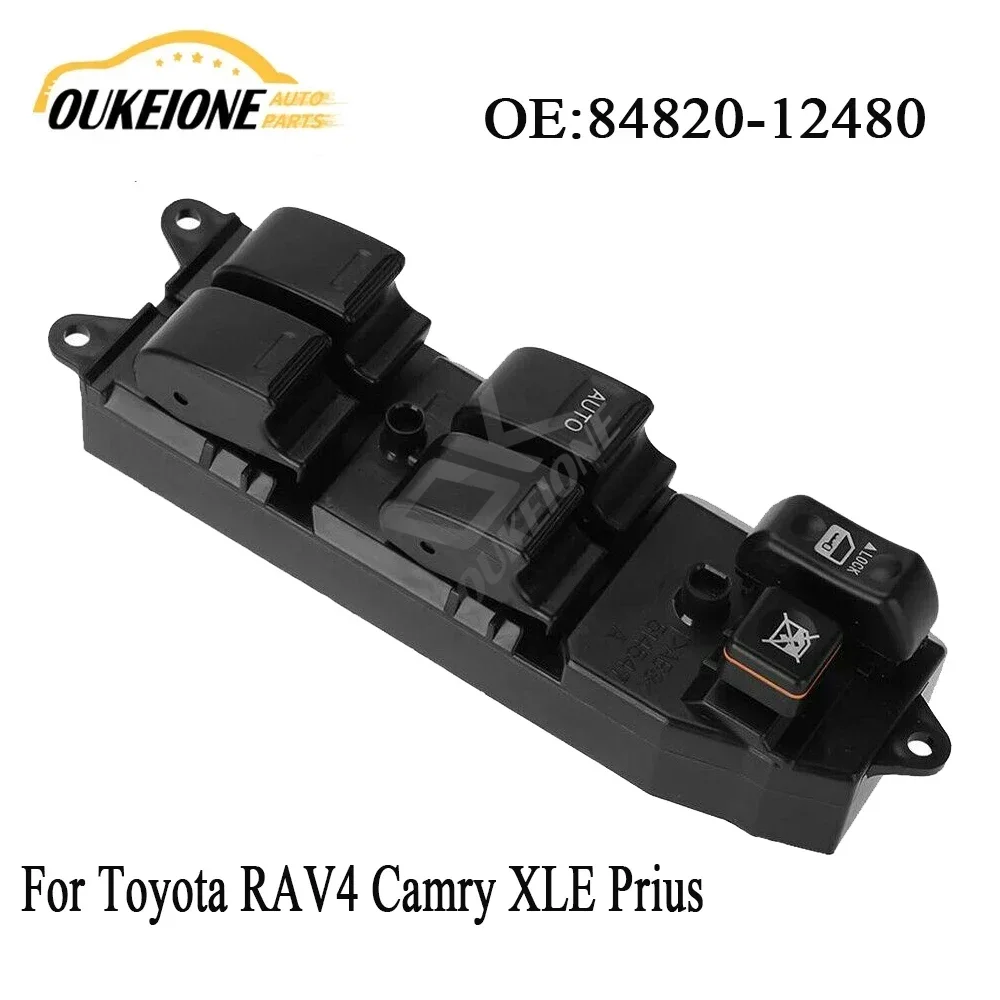 

18 Pins Car Master Power Window Switch Lifter Regulator Button for Toyota RAV4 Camry Prius 2001 2002 2003 2004 2005 84820-12480
