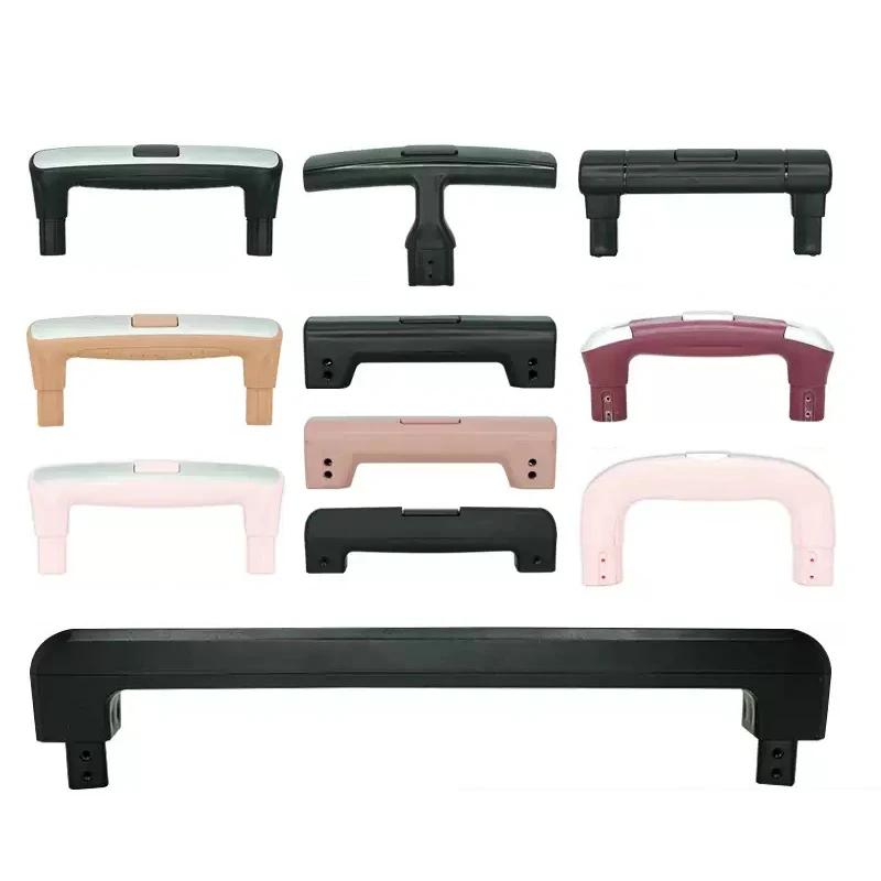 Durable Telescopic Luggage Handle Replacement for Suitcase Travel Box Handle Repair Accessory Compact Compartment Handle