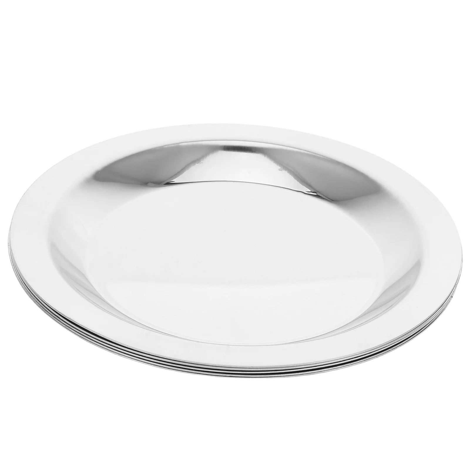 

5Pcs Reusable Wine Coaster Set Heavy Duty Stainless Steel Bottle Mat for Heat Insulation Dining Table Living Room Decor