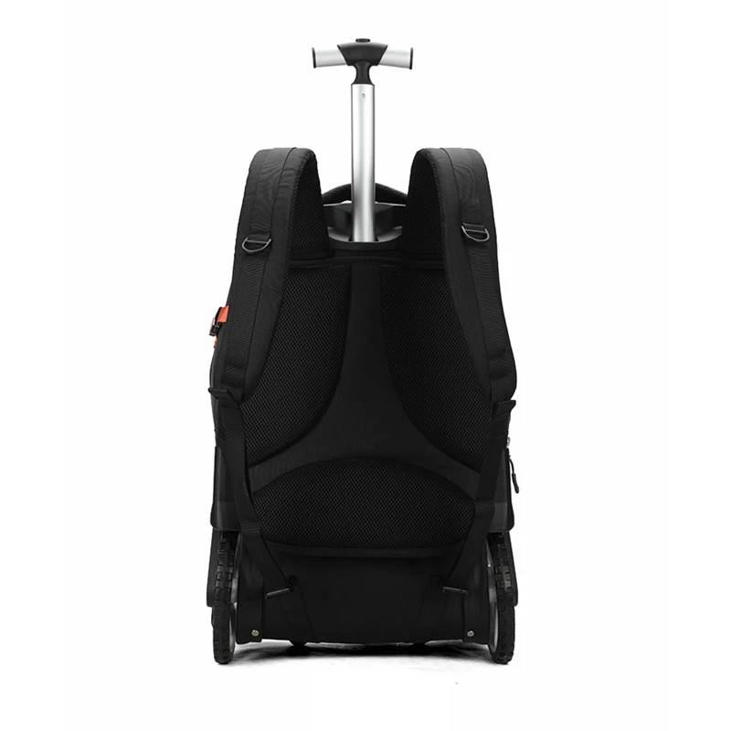 Men Travel Trolley bag Rolling Luggage Bag Big Wheeled Backpack for Business Cabin carry on laptop Backpacks With wheels