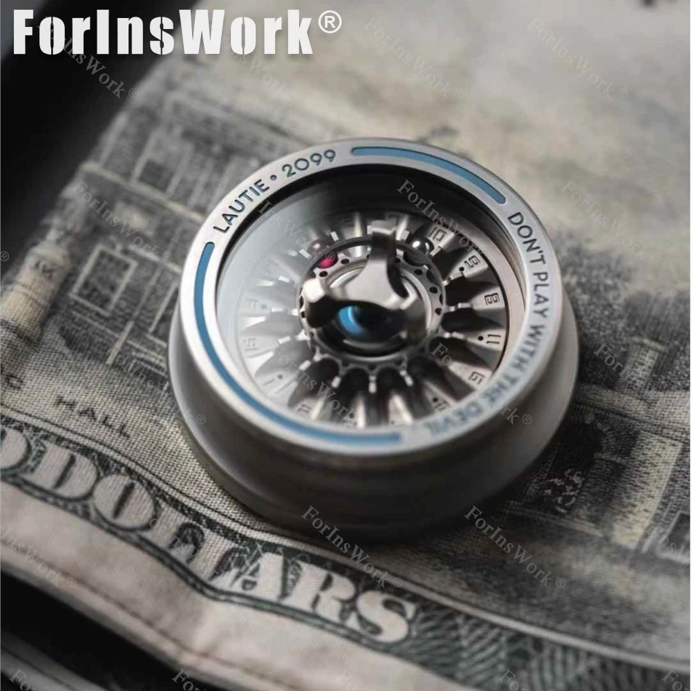 LAUTIE التيتانيوم الأزرق كرنفال سبينر تململ سبينر 2099 سلسلة ألعاب متململة الكبار مكتب عمل الملحقات