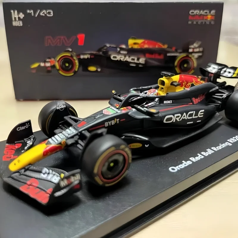 

Оригинальный Bburago 1:43, F1 Red Bull RB20, 2024, твердый переплет # Max Verstappen # 11 литая под давлением модель Perez из сплава Formula 1 Racing, подарок для ребенка