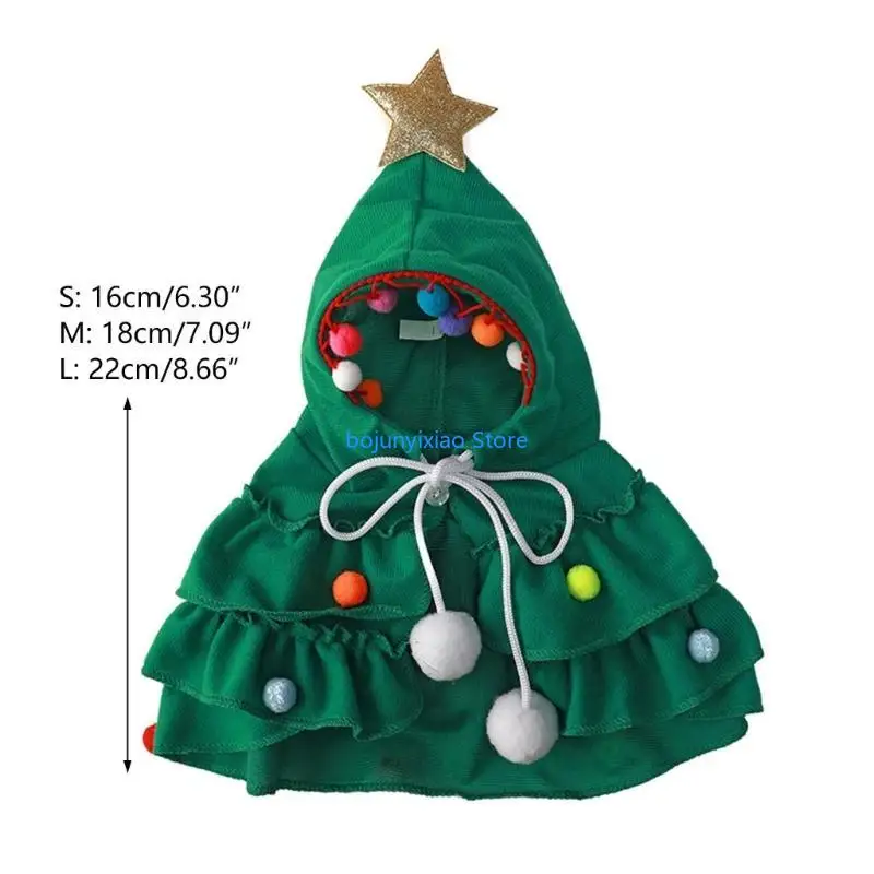 900B Puppy mantel kerstboom mantel vakantiekostuum voor mannen vrouwen jongens meisjes