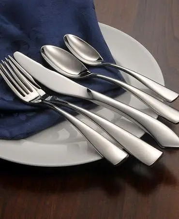 Curva 40-Piece Flatware Set, Service For 8