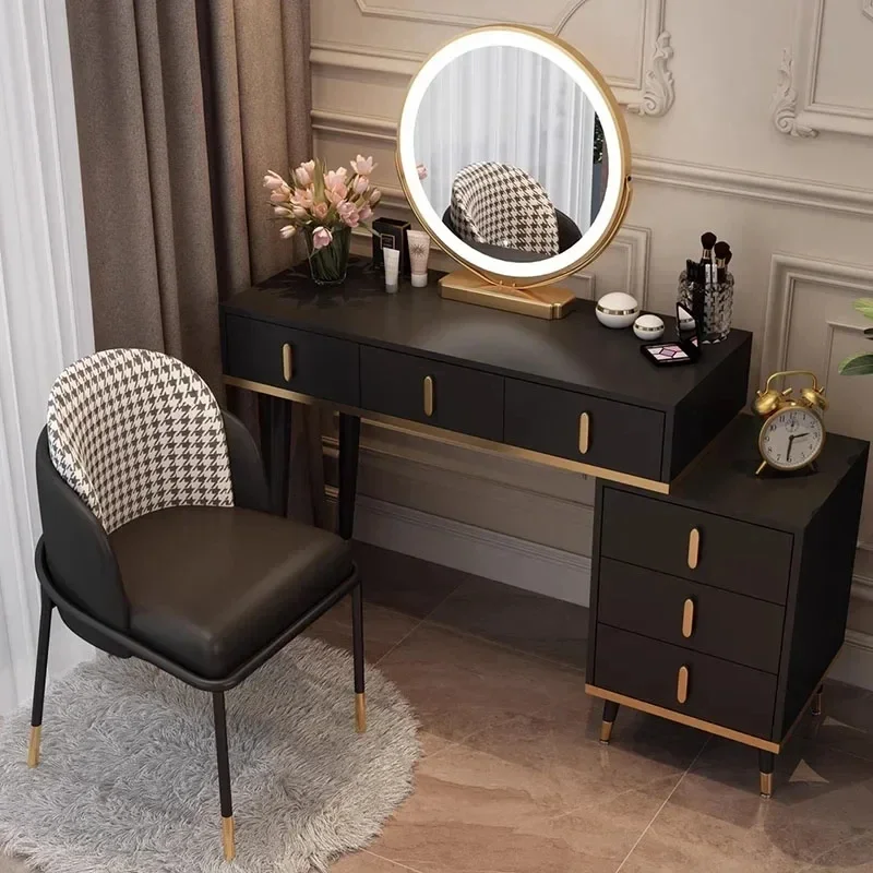 

Balcony Nordic Dressing Table Notebook Princess Single Beauty Show Conference Vanity Table Service Penteadeira Unique Furniture