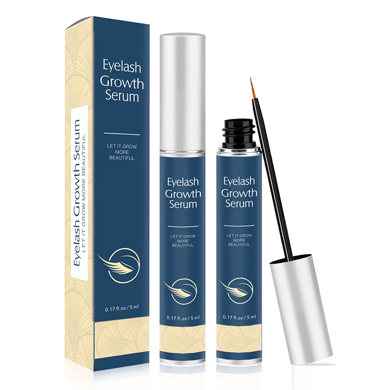 Eyelash Growth Serum Moisturizing Eyelash Nourishing For Eyelashes Enhancer Lengthening Thicker Eyelash Styling Products 5ml