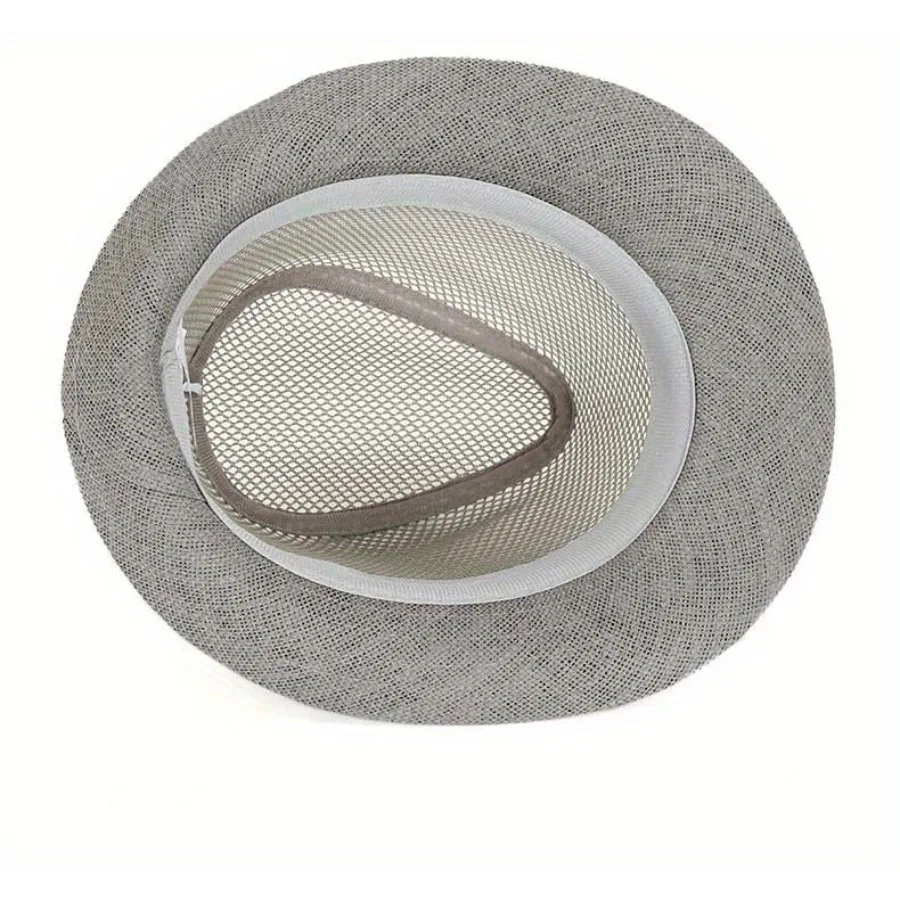 Solid Colour Breathable Hollow Mesh Bucket Hat for Women Men Sunshade Rolled Summer Fisherman Hat Outdoor Sports Travel Sun Hat