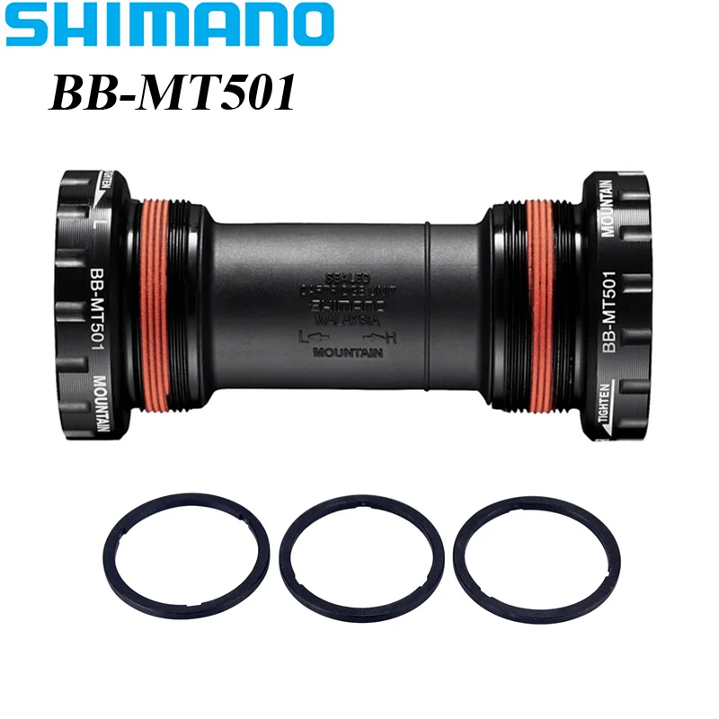 SHIMANO DEORE BB-MT501 Bottom Bracket MT501 Threaded Bottom Bracket 68/73mm Shell MTB Bottom Bracket For Mountain Bike Bicycle