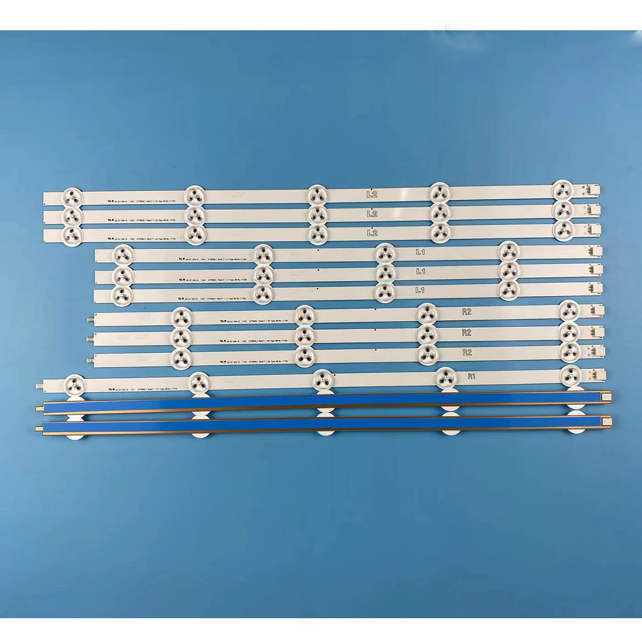 Bandes de rétroéclairage LED d'origine, bandes réfléchissantes, 47LA615V-ZA, 47LA615V-ZB, 47LN570S-ZA, 47LN570U-ZA, 47LN570V-ZA, 47LN5788-réfléchissantes, 47LN578S, neuves