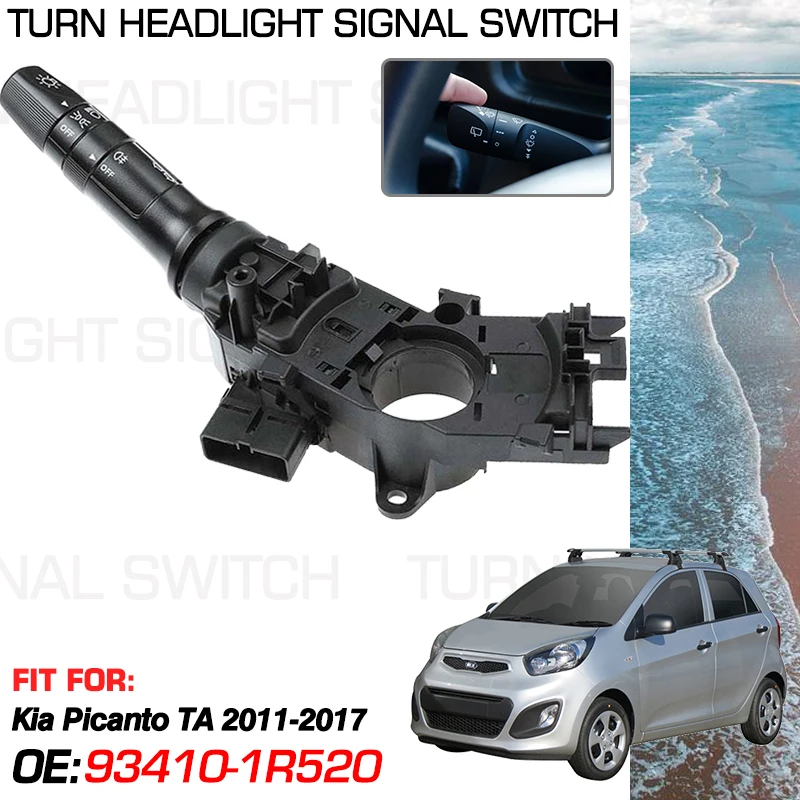 

Turn Signal Headlight Switch For Kia Picanto TA 1.0L 1.2L Kia Morning 2011-2017 2016 2015 2014 2013 2012 93410-1R520 39F3MA-2210