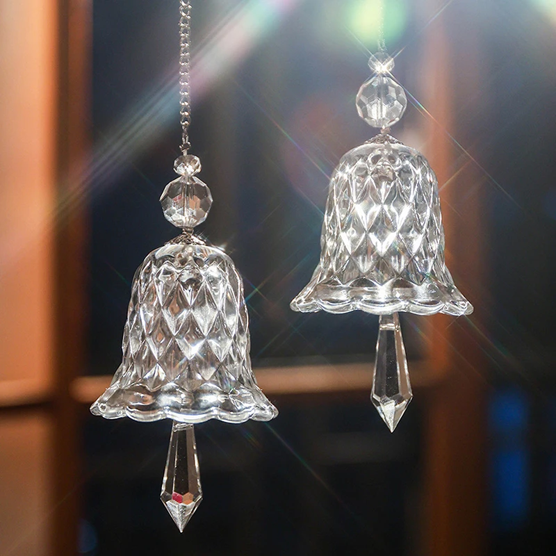 ใหม่【กระดิ่งลมคริสตัล ของตกแต่ - Musical Instrument Chimes บทวิจารณ์และราคา