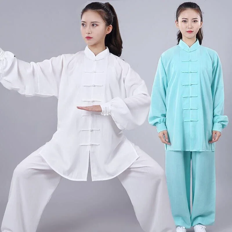 Kun Master Wushu Clothing Martial Art Uniform Tai Chi Clothes Kung Fu Dress Unisex Women And Men 2023 New Style Multicolor