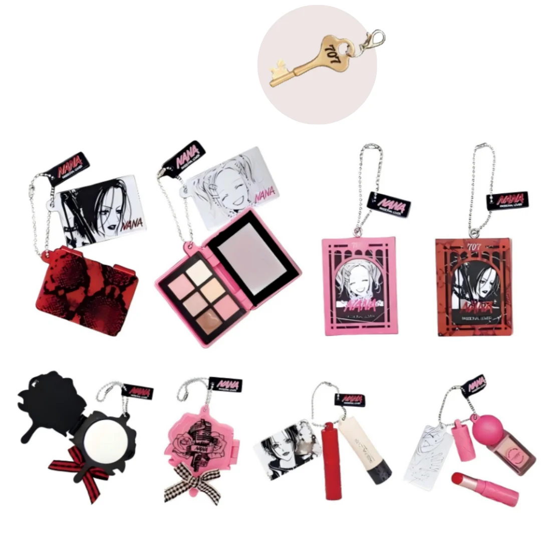 Japan Official C-pla Limited NANA PASSIONAL LOVER Keychain