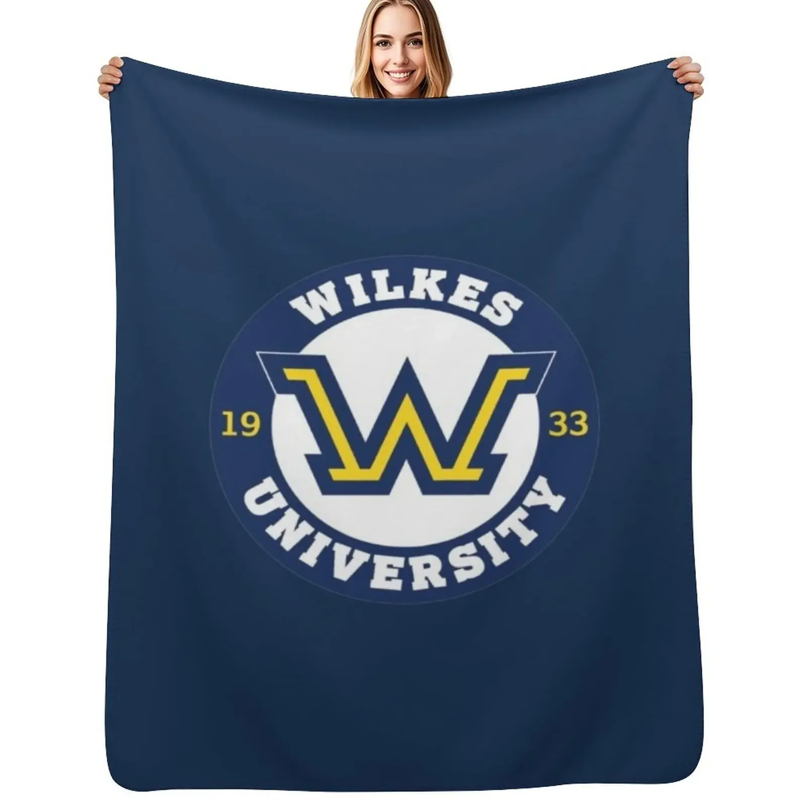

Wilkes university Throw Blanket Loose Soft Big For Sofa Thin Blanket