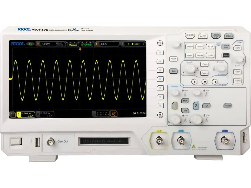 Rigol MSO5152-E - 2 Channel / 150 MHz Digital Oscilloscope