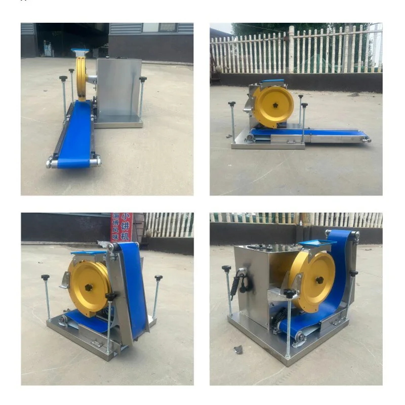 

Gold SellerCommercial Small Bread Dough Rolling Machine Steamed Bun Dough Cutter and Rounder Machine Taro Ball Rounder Machine