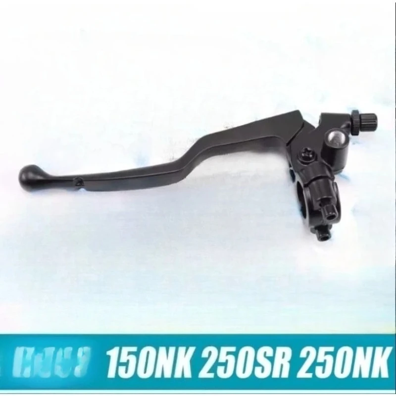 Left Hand Clutch Lever Assembly Mirror Mount Horn Bracket Two-Wheel Control Handle Replacement Accessory