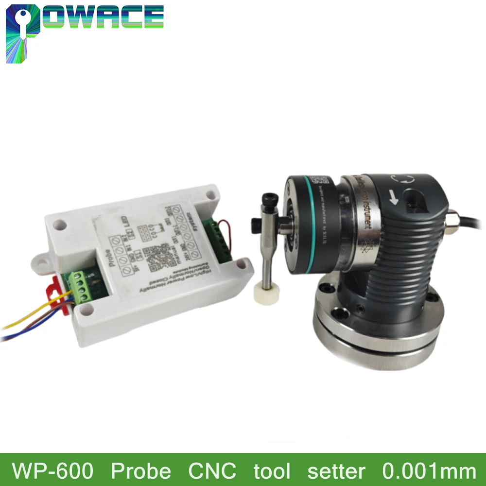 CNC Wired Probe Sensor Edge Finder Repetitive Accuracy 0.001mm WP-600 five direction DC12-24V Tool Setter