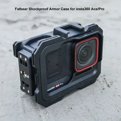 FATBEAR Military Grade Rugged Shockproof Protective Shell Case Cover for insta360 ACE / ACE Pro / ACE Pro 2 Fundas