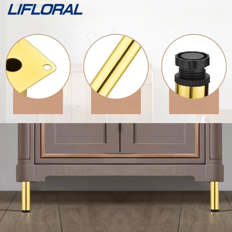 4 قطعة 10/15 سنتيمتر أرجل قطع الأثاث الحديثة الفاخرة السرير مقاعد البدلاء قدم وحدة التحكم الصلب أثاث معدني خزانة السرير أرجل أريكة للأريكة