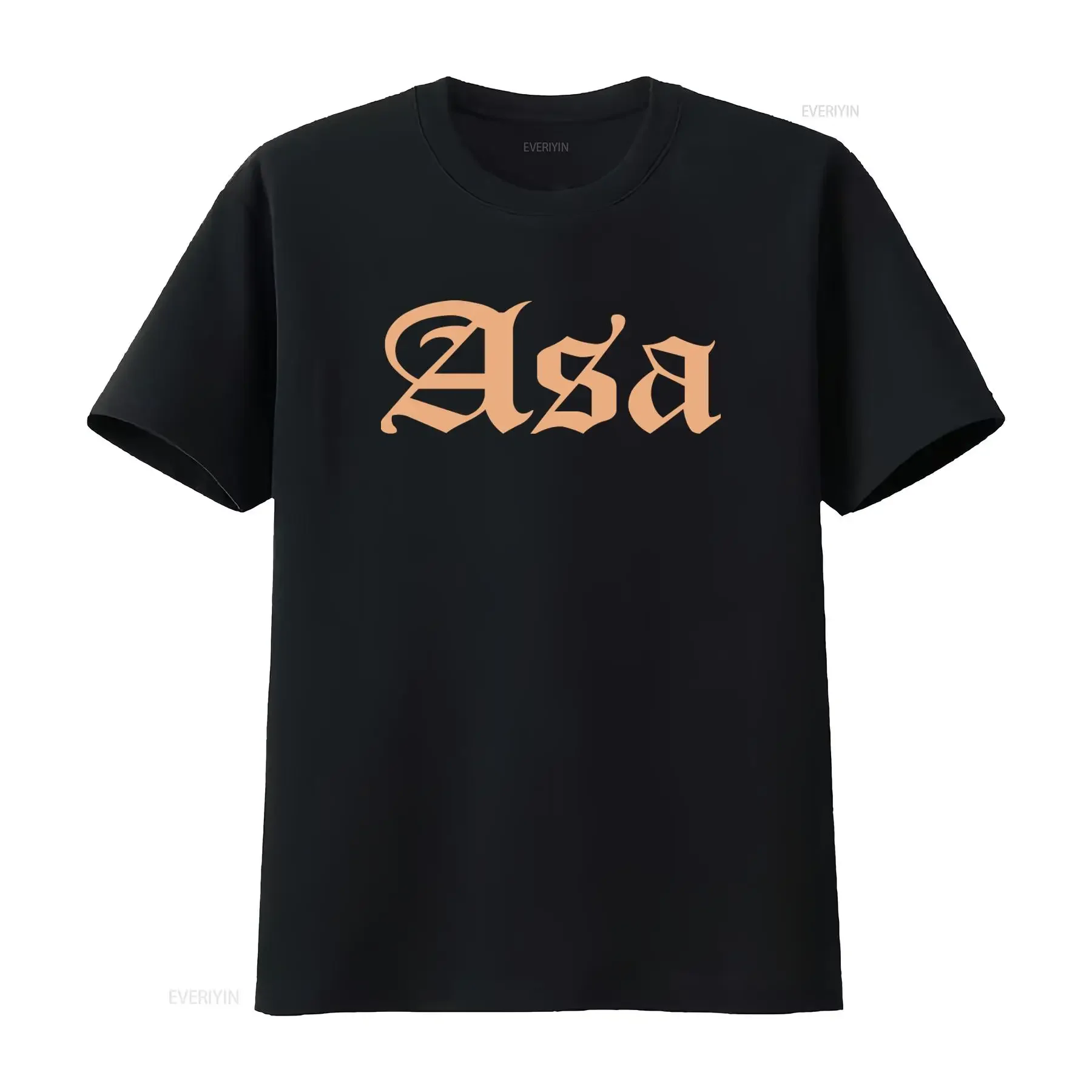 Camiseta con estampado de fuente gótica FALKENBACH Asa XL Empyrium The Chasm Ulver Windir Dawn Naglfar Taake vintage lavada suave