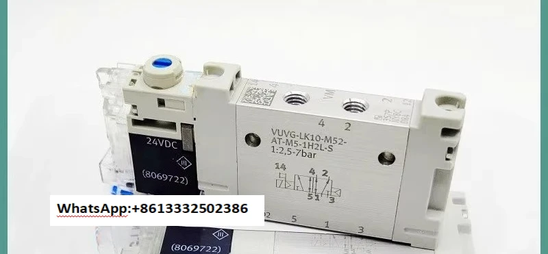 Válvula solenóide VUVG-LK10-M52/B52-AT/T-M5-1H2L-W1-S