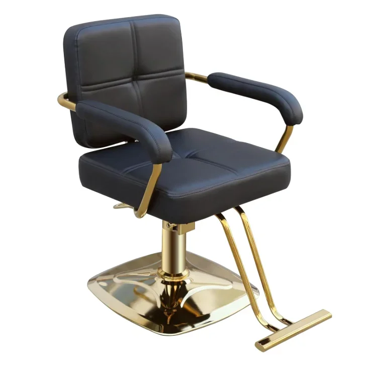 Hot Hairdressing Chair Barber Shop Hair Salon Special Lift Fashion Light Luxury Perm Barber Stool High-grade Hair Cutting Chair