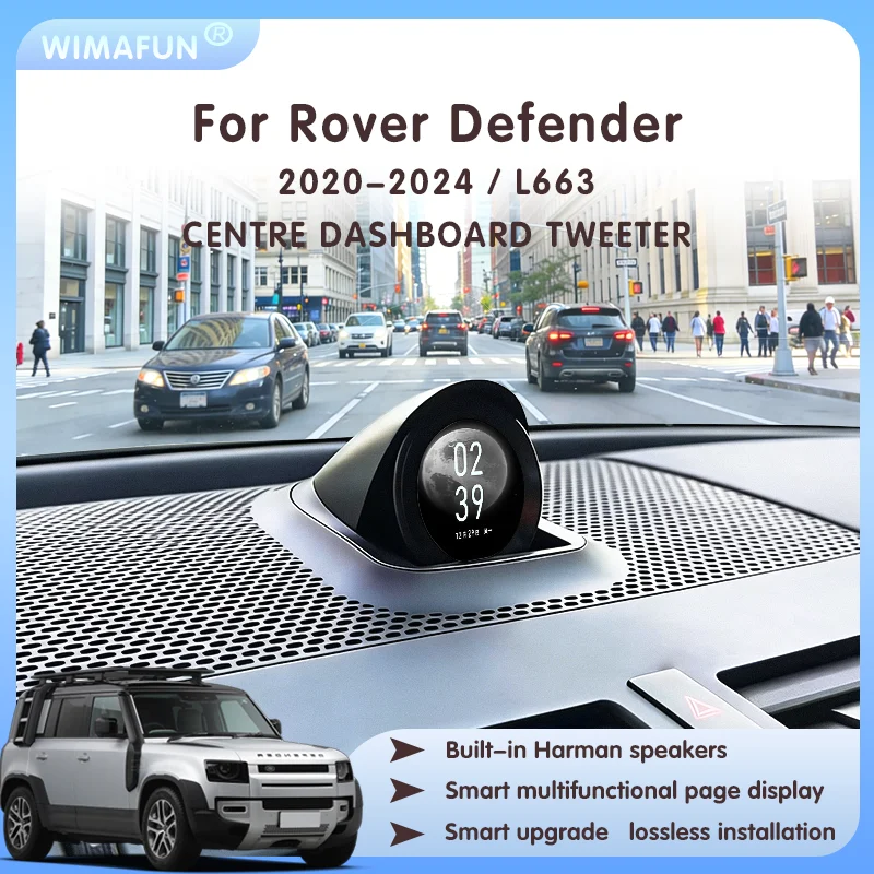 Smart Compass Upgrade for Land Rover Defender 2020-2024 Models Dashboard Central Instrument Cluster Compatible with 90/110/130