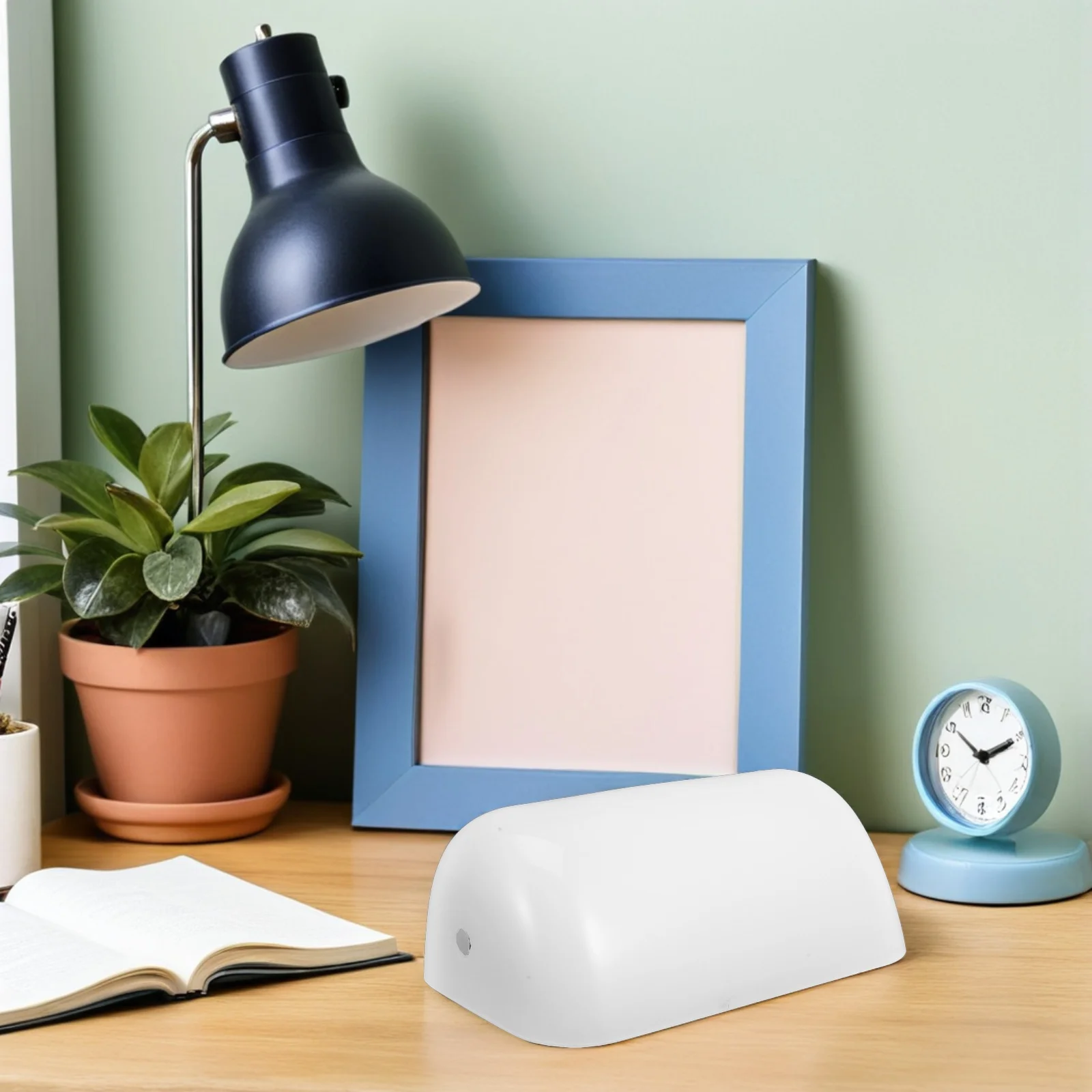 

2 шт. стеклянный абажур в винтажном стиле банкиров, замена для настольного освещения, офисной библиотеки, винтажный абажур