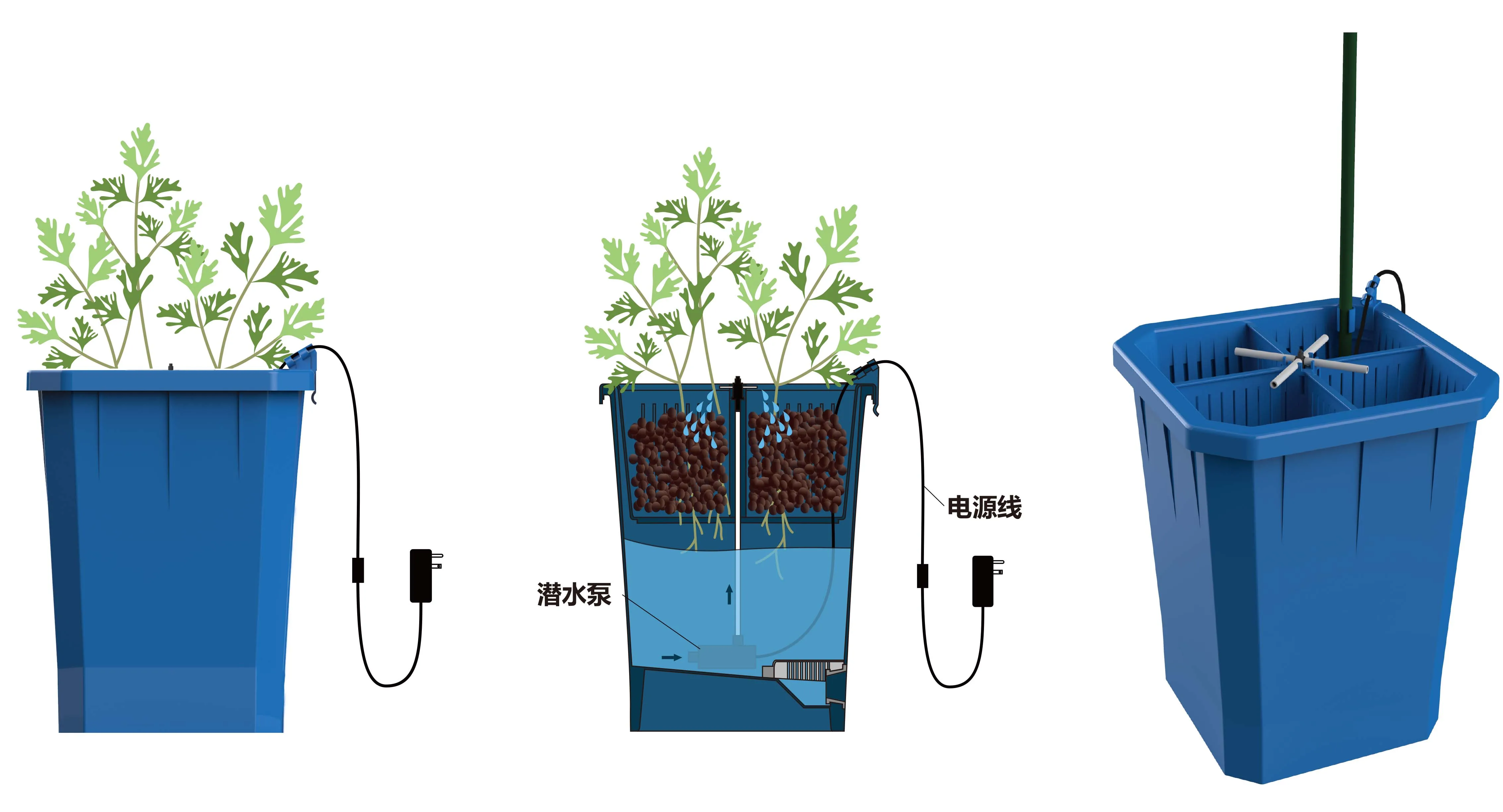 2025년 농업용 심층수경재배 버킷 수경재배 버킷