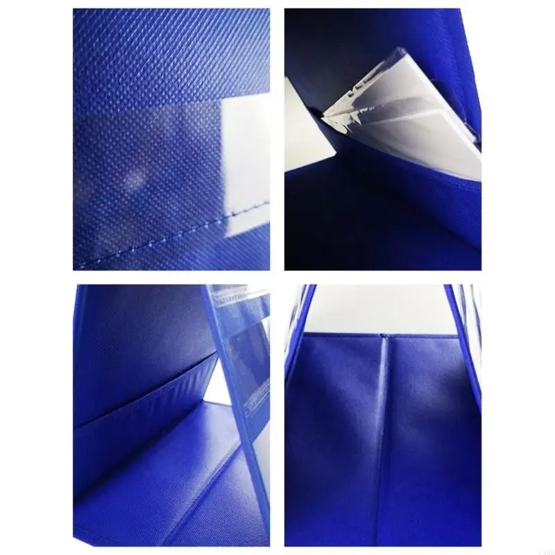 D5BB Double Pocket Biểu đồ Lều và thẻ trống Set Biểu đồ bỏ túi máy tính để bàn