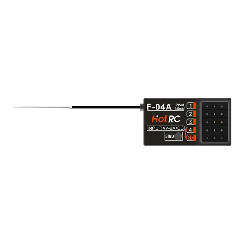 Hotrc All Series Receivers F-04A F-06A F-05A F-08A PWM Gyro Receive F-04AT F-06AT F-08AT for CT-6A/HT-8A RC Car Aircraft Boat