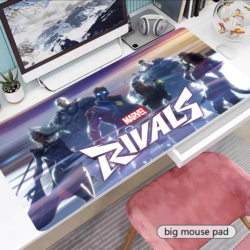 Marvel Rivals Game HD Mouse Pad Gamers Anime game XXL Home HD Computer Desk Mats Office SuppliesDesktop 70X30 90x40