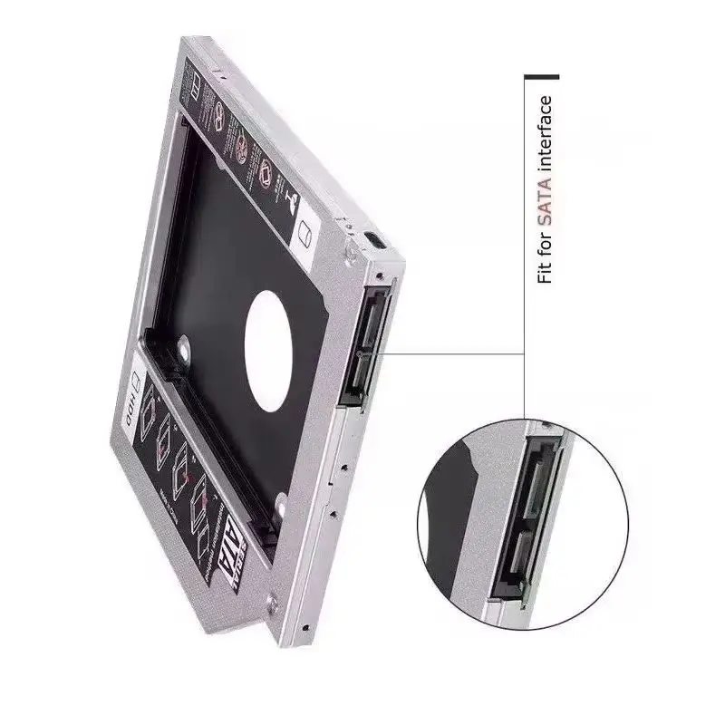 

Оптический лоток-адаптер (кадди) для второго жесткого диска 9,5 мм для HP ProBook 430 440 450 455 470 G0 G1 G2, Envy 15-k202nv 15-k004ne 17-k250CA 17-j001er