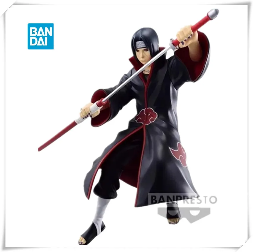 

Bandai Original BANPRESTO NARUTO NARUTOP99 Uchiha Itachi PVC Anime Action Figure Model Collection Toy Christmas gifts for kids