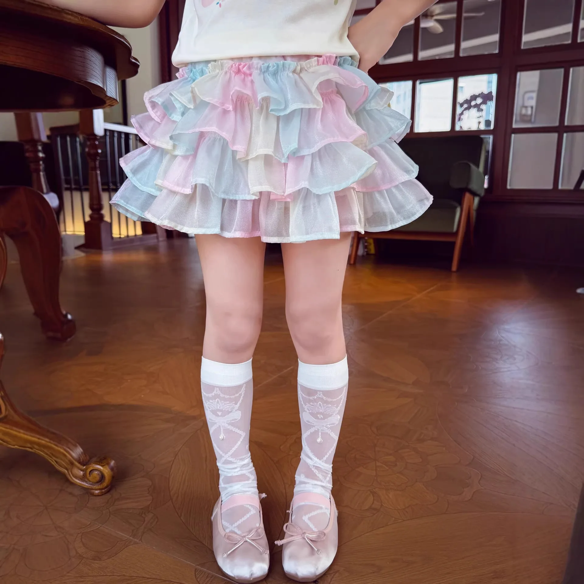 Sweet Rainbow Cake Skirt for B - đánh giá và giá Baby Clothing High Quality
