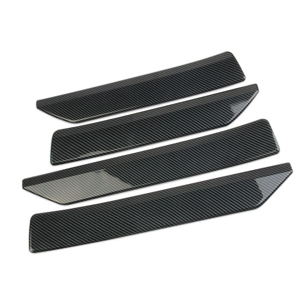 

Car Inner Door Panel Trims Fit for Toyota Tundra 2014-2021 Carbon Fiber Black