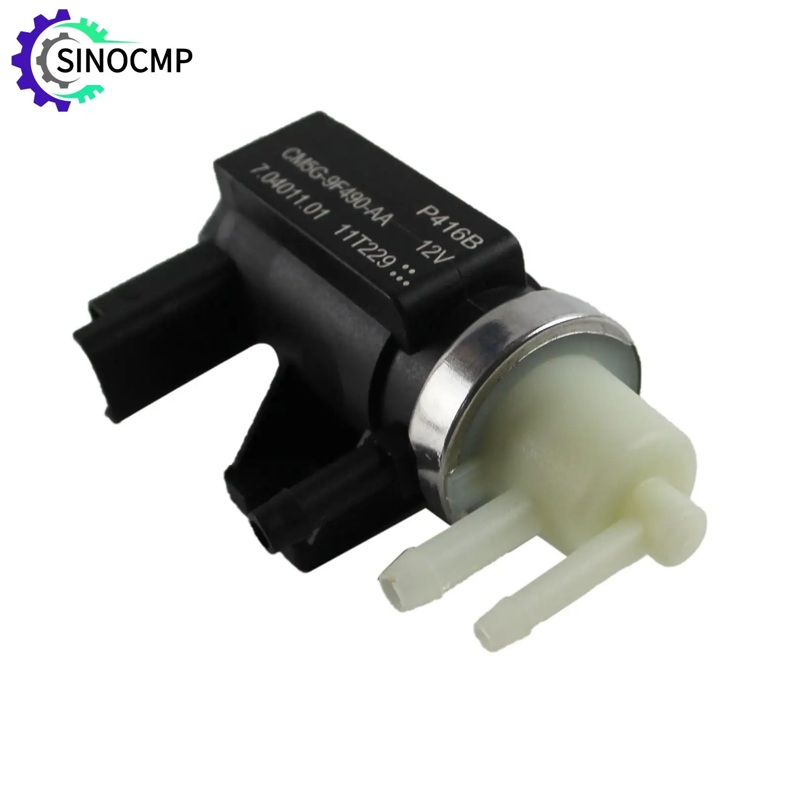 Turbo Boost Vacuum Solenoid Valve CM5G9F490AA For Ford Fiesta Focus C Max B Max 1.0L EcoBoost Engine CM5G-9F490-AA 7.04011.01 ﻿