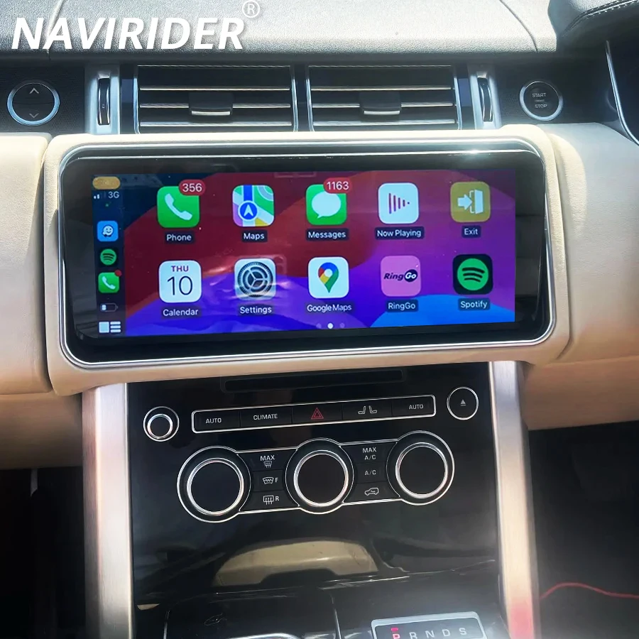 

Автомобильная магнитола с 12.3-дюймовым электрическим экраном для Land Rover Range Vogue L405 Sport L494 2013-2017, Android-мультимедийный плеер, GPS-навигация, стереосистема