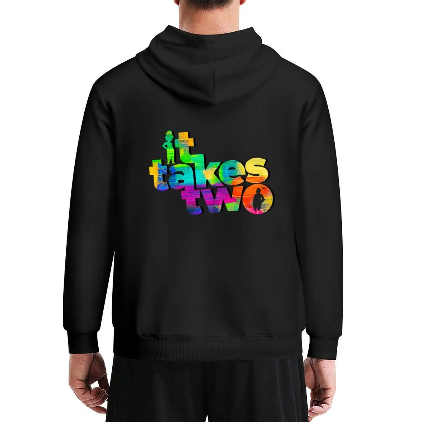 

It takes two action adventure Hoodie graphic t shirts men anime clothes men clothes blouse men's oversize hoodie