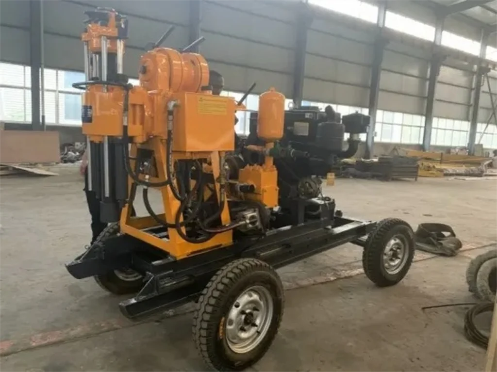 YUGONG Hydraulic Small Water Well Crawler Drilling Rig Machine Equipment