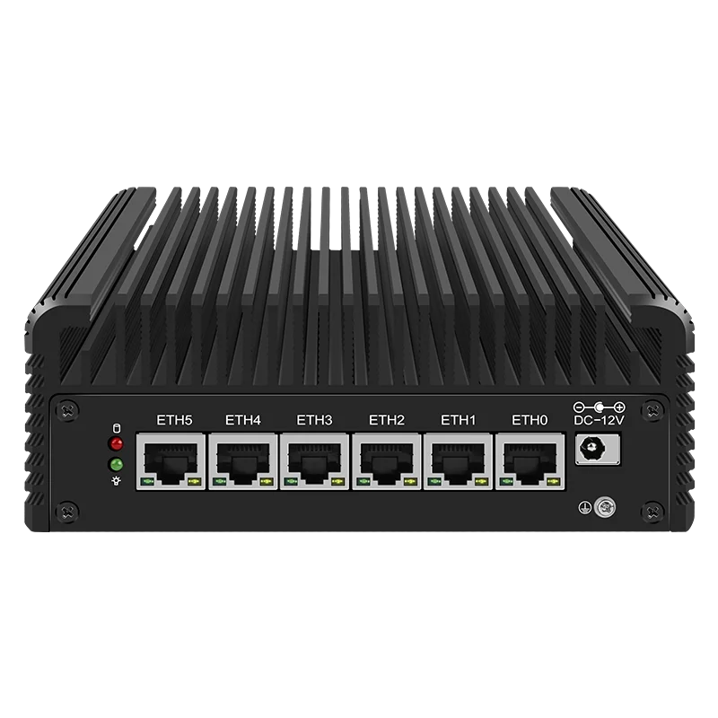 13th 12th Gen Fanless Mini PC USB4.0 i7 1355U i5 1335U 1235U i3 1315U Intel 6x i226-V LAN Firewall Appliance Router Proxmox ESXi