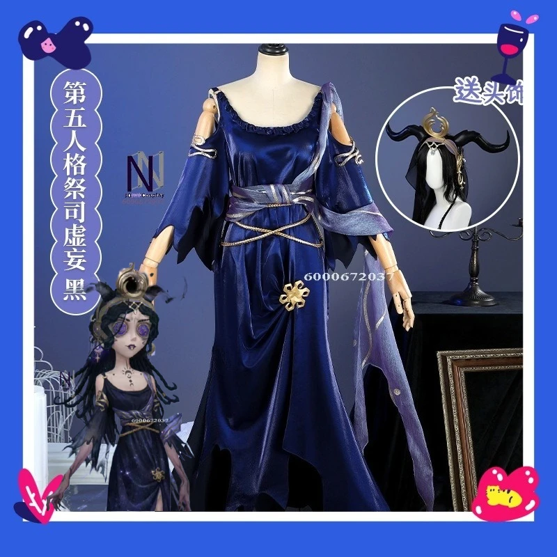 

Identity V Priestess Illusory Darkness Sophisticated Style Female Complete Set Cosplay Costume Anime-style Games Role-playing