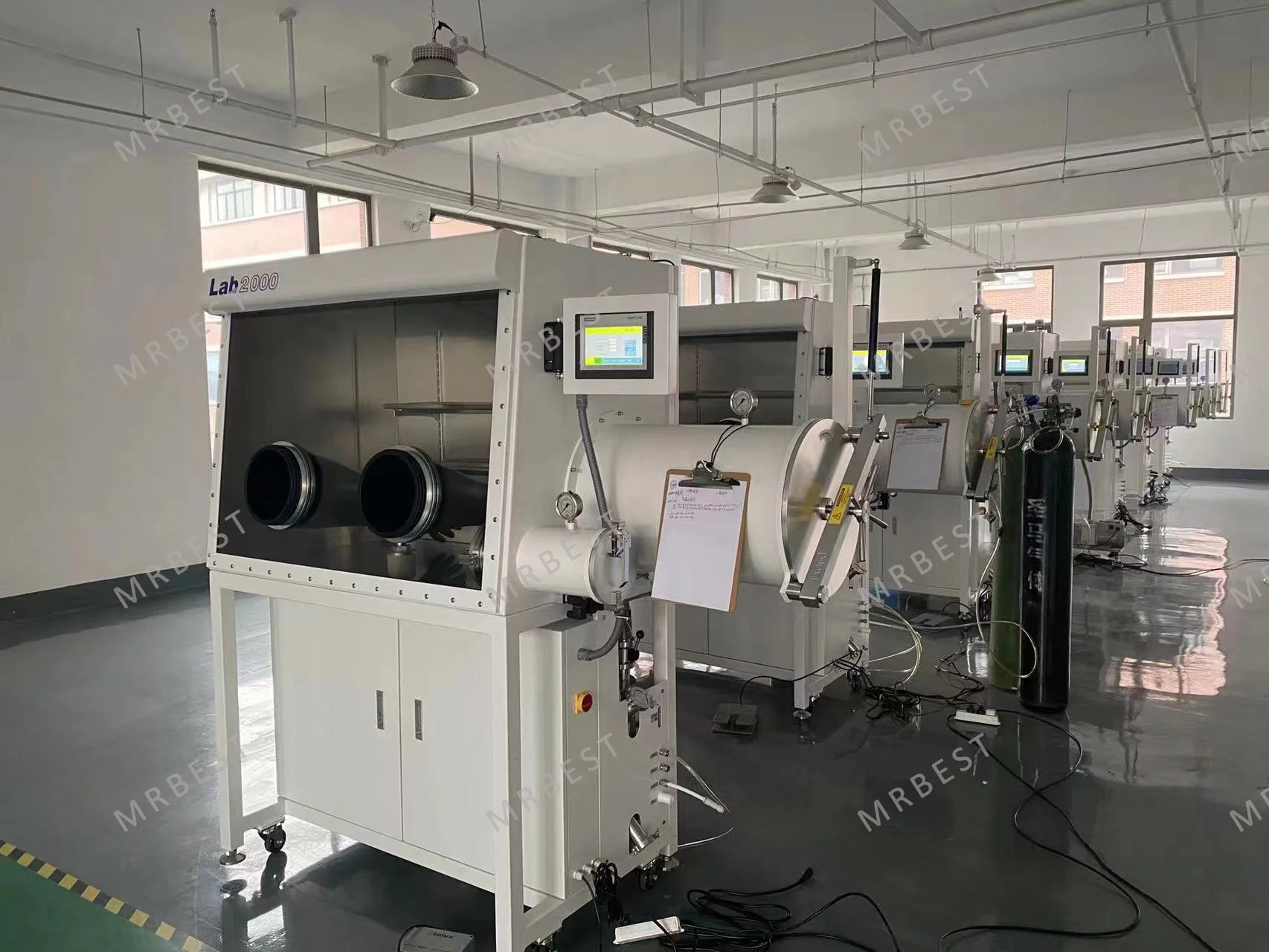 Single Side Single Work Station Vacuum Glove Box with Purification System