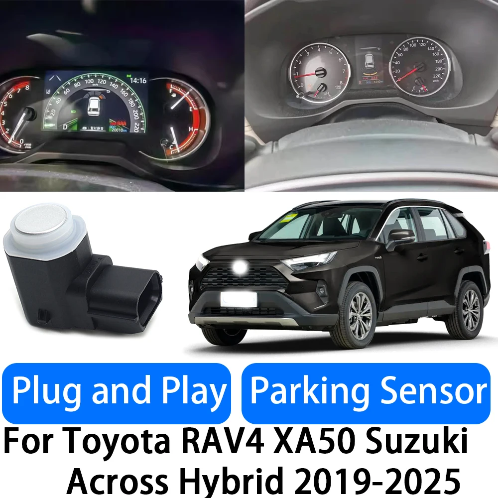 for Toyota RAV4 XA50 Suzuki Across Hybrid Reverse Radar Precision Detection & Easy Install OEM Fit Parking Sensor System