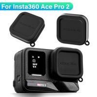 Lens Cap for Insta360 Ace Pro 2 Silicone ‌Lens Cover‌ Anti-scratch Dust-proof Lens Protector‌ For Insta360 Ace Pro Accessories