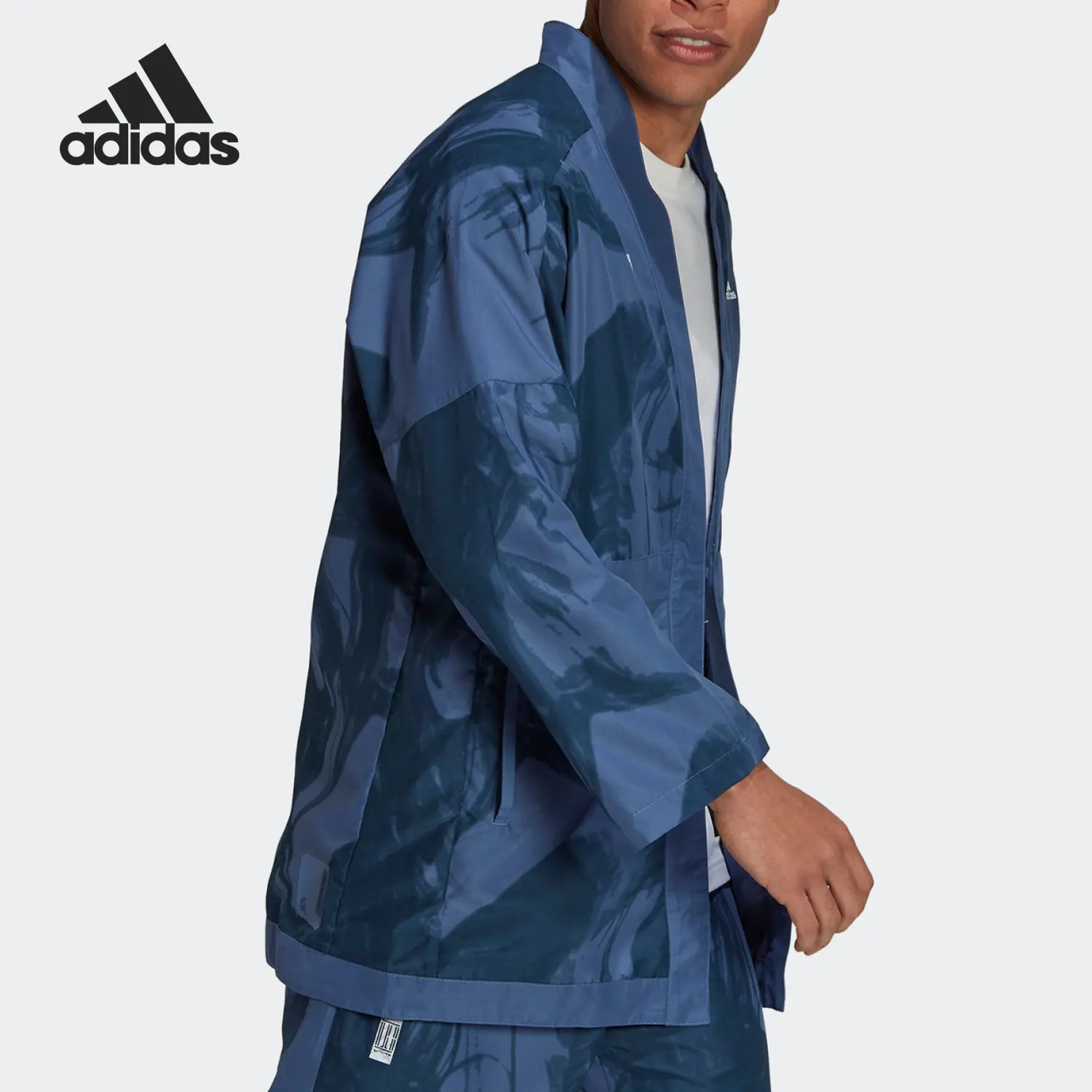 Adidas genuine men's Wuji series reflective sports jacket GU1800